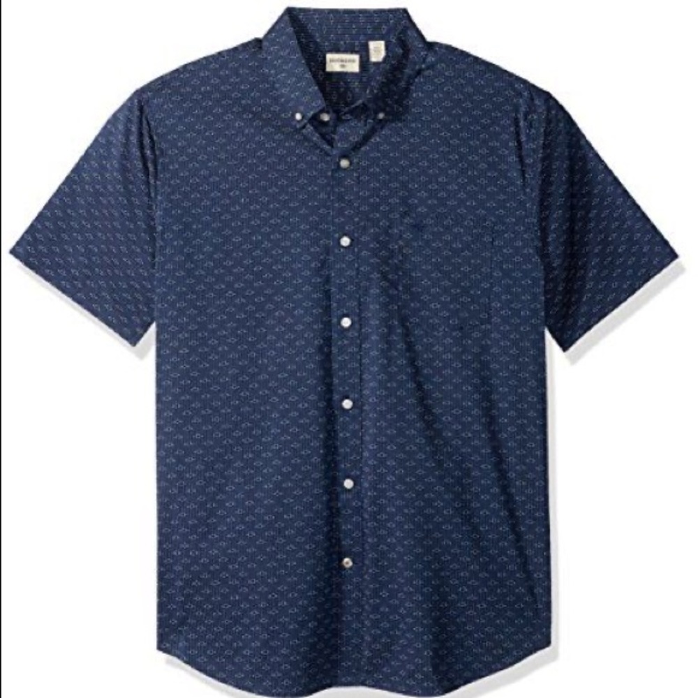 Airwalk short casual sleeve button down shirt size S/4